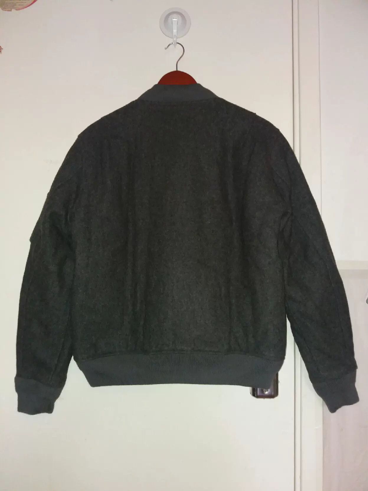 Lacoste Lacoste Ma-1 Wool Flight Jacket Size US M / EU 48-50 / 2 - 3 Thumbnail