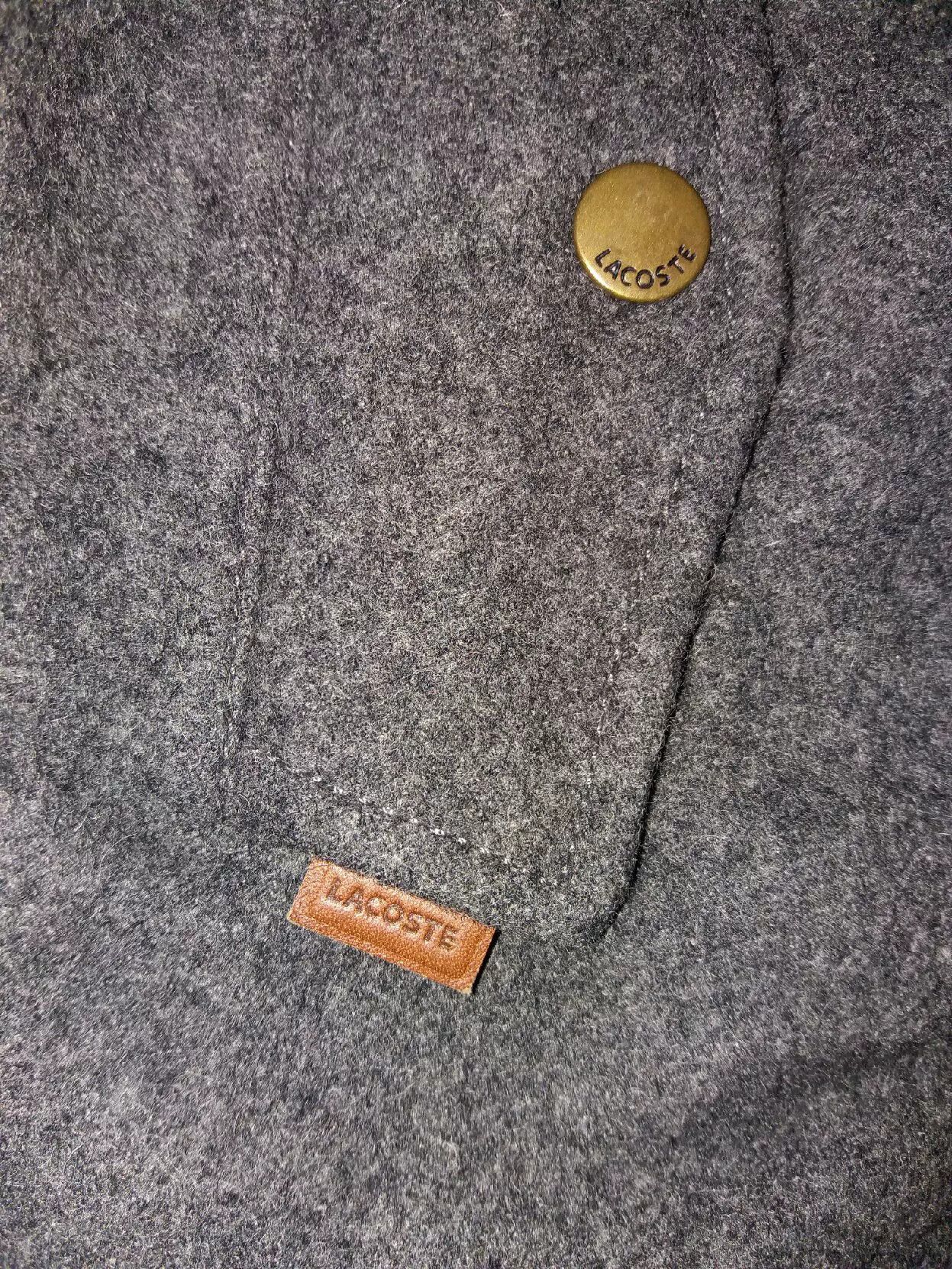 Lacoste Lacoste Ma-1 Wool Flight Jacket Size US M / EU 48-50 / 2 - 9 Thumbnail