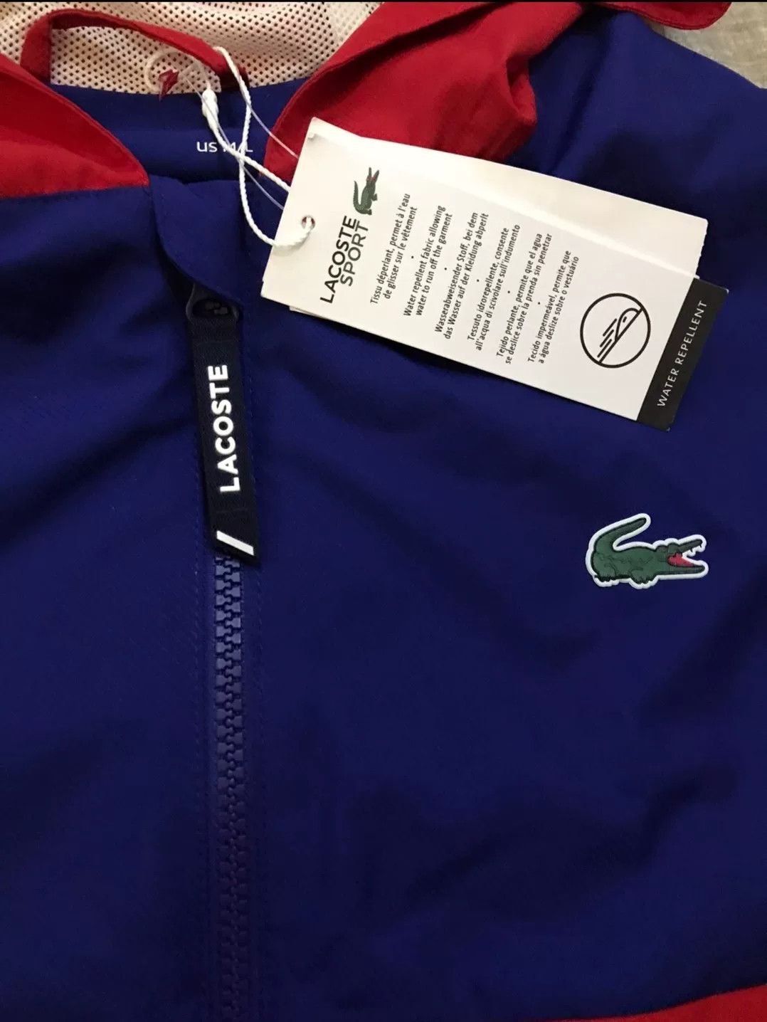 Lacoste Lacoste Colorblock Hooded Sports Jacket Size US M / EU 48-50 / 2 - 6 Thumbnail