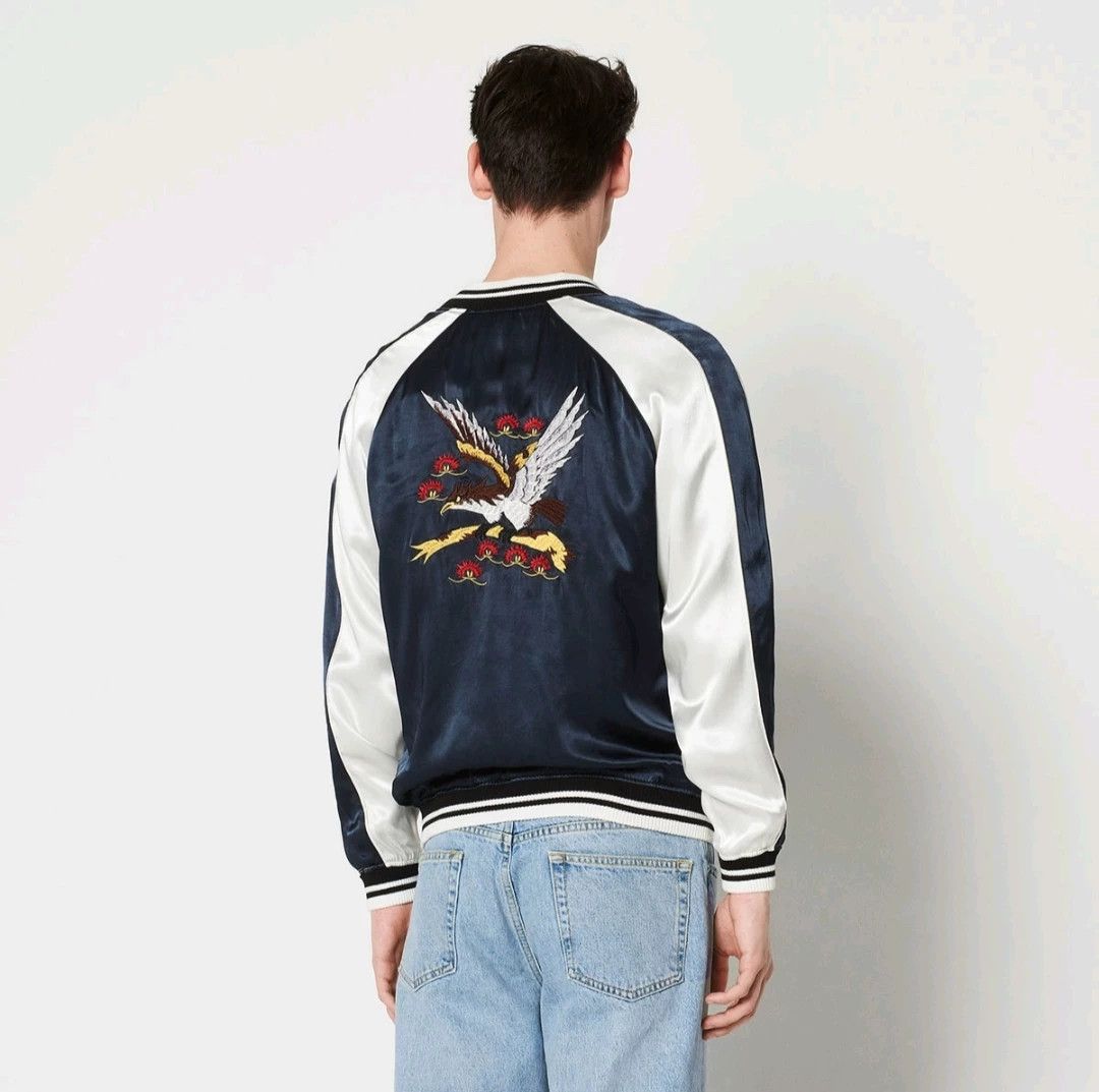 Sandro Sandro Men's Eagle Embroidery Jacket Size US L / EU 52-54 / 3 - 9 Thumbnail