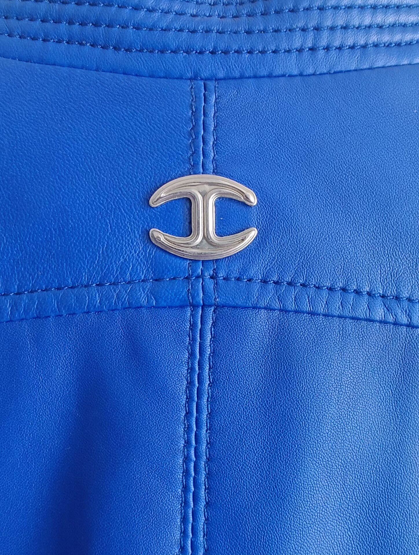 Just Cavalli Just Cavalli Lambskin Biker Jacket Size US M / EU 48-50 / 2 - 4 Thumbnail