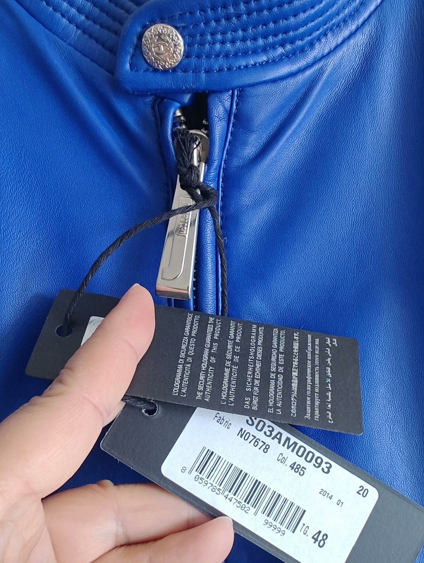 Just Cavalli Just Cavalli Lambskin Biker Jacket Size US M / EU 48-50 / 2 - 5 Thumbnail
