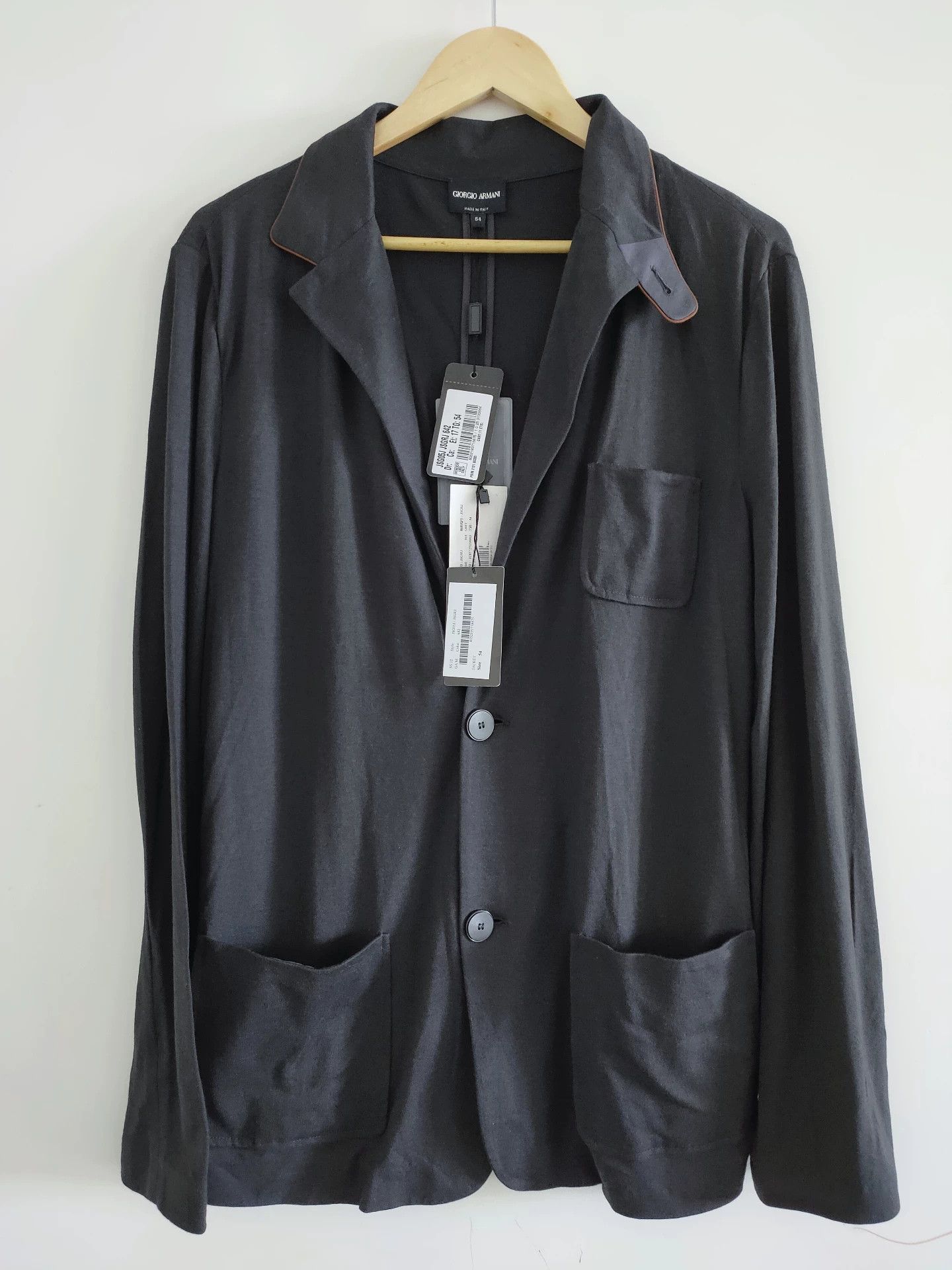 Giorgio Armani Giorgio Armani Wool Blend Suit Jacket Size US L / EU 52-54 / 3 - 2 Thumbnail