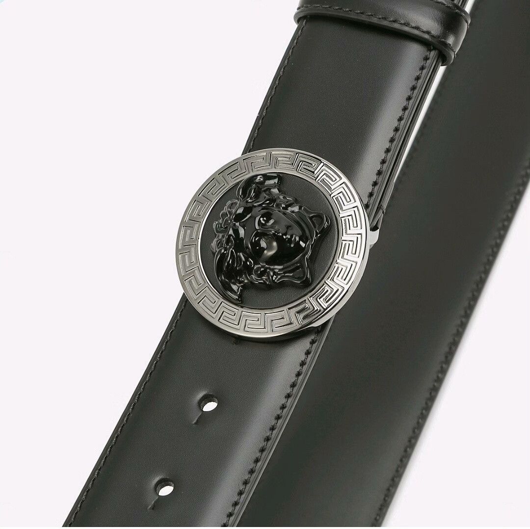 Versace VERSACE Men's Medusa Logo Belt Size ONE SIZE - 8 Thumbnail