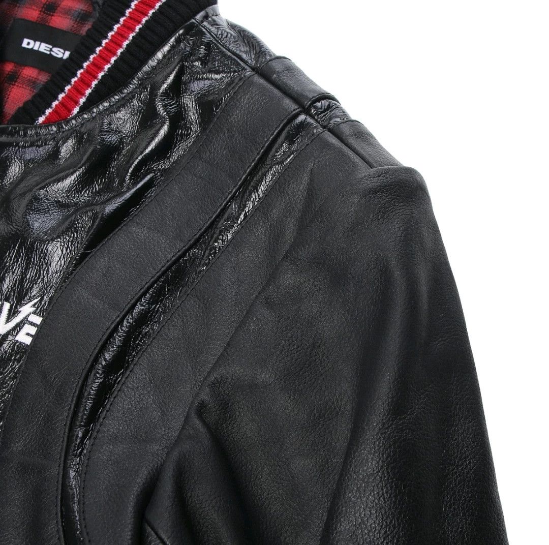 Diesel DIESEL L-BILLY Quilted Leather Jacket Size US M / EU 48-50 / 2 - 4 Thumbnail