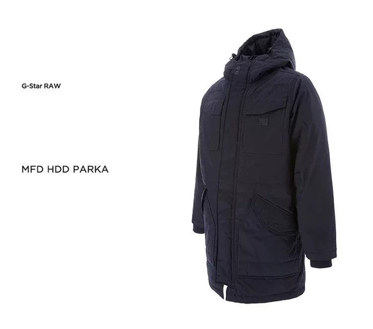 G-Star G-STAR RAW Men's Warm Down Parka Size US M / EU 48-50 / 2 - 9 Thumbnail