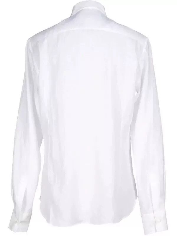 Ermanno Scervino Ermanno Scervino Men's Pure Linen Shirt Size US M / EU 48-50 / 2 - 7 Thumbnail