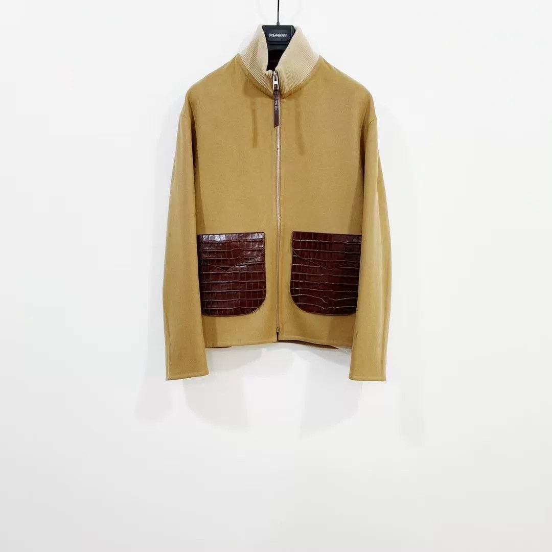 Loewe LOEWE Men's Wool Cashmere Blend Jacket Size US M / EU 48-50 / 2 - 2 Thumbnail