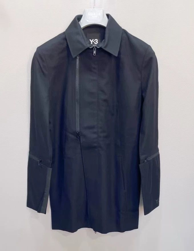 Y-3 Y-3 Yohji Yamamoto Runway Wool Coat Size US S / EU 44-46 / 1 - 2 Thumbnail