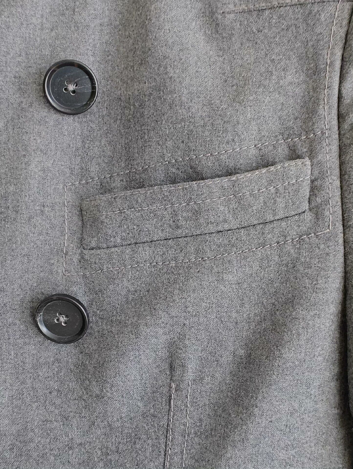Les Hommes Les Hommes Virgin Wool Stand Collar Blazer Size US M / EU 48-50 / 2 - 3 Thumbnail
