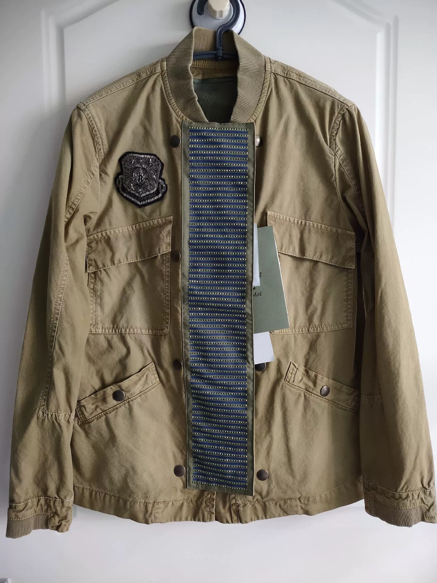 MR & MRS ITALY Mr&Mrs ITALY Military Flight Jacket Size US M / EU 48-50 / 2 - 2 Thumbnail