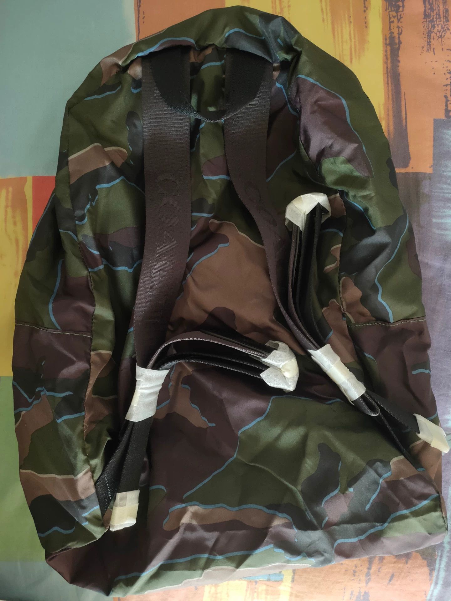 Coach COACH Camo Lightweight Casual Backpack Size ONE SIZE - 4 Thumbnail