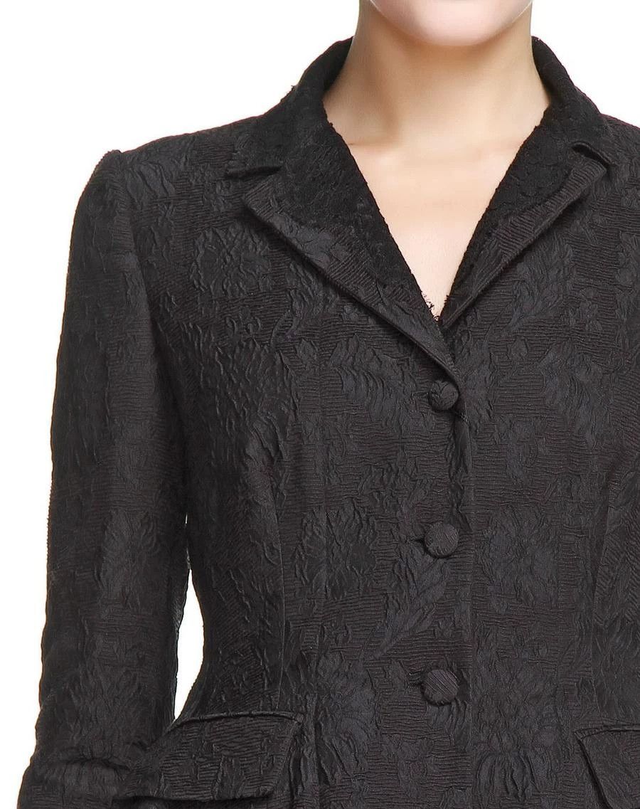 Dolce & Gabbana Dolce Gabbana Runway Lace Suit Jacket Size M / US 6-8 / IT 42-44 - 7 Thumbnail