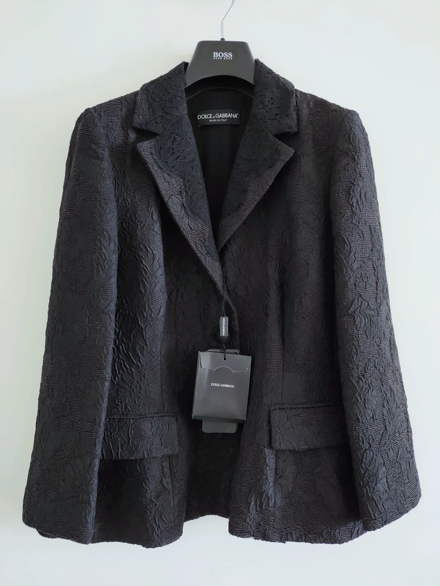 Dolce & Gabbana Dolce Gabbana Runway Lace Suit Jacket Size M / US 6-8 / IT 42-44 - 2 Thumbnail