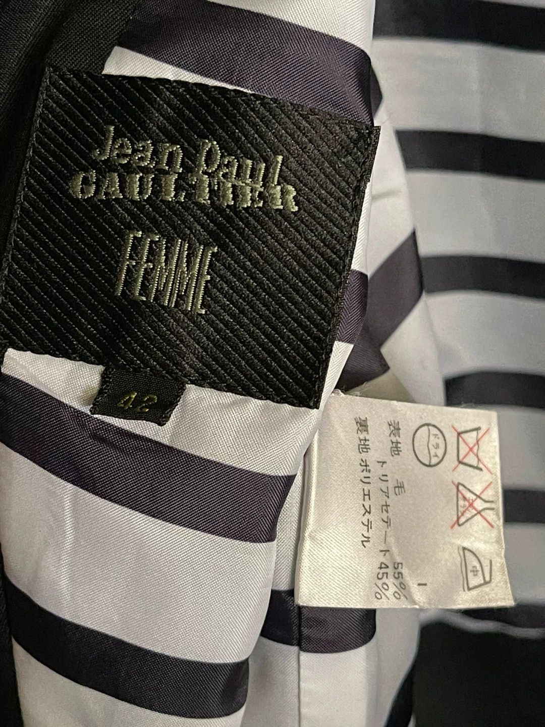 Jean Paul Gaultier Jean Paul Gaultier Split Hem Blazer Size M / US 6-8 / IT 42-44 - 6 Thumbnail