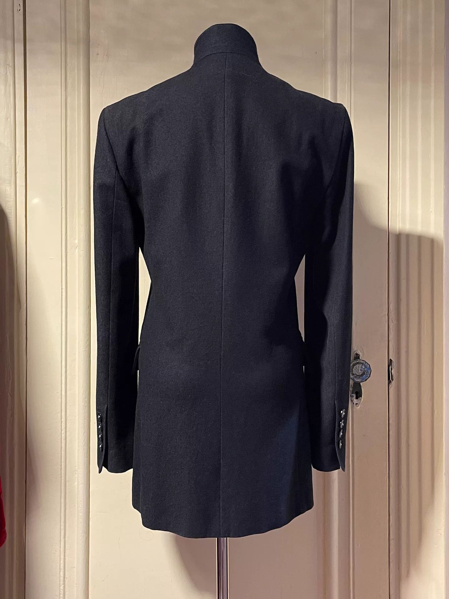 Ann Demeulemeester Ann Demeulemeester Pure Wool Peak Lapel Blazer Size US S / EU 44-46 / 1 - 3 Thumbnail