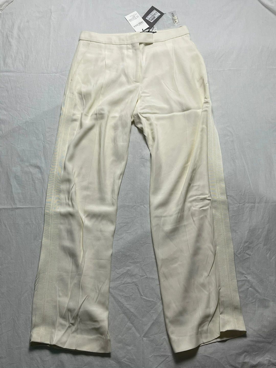 McQ Alexander McQueen Alexander McQueen Acetate Drape Trousers Size US 26 / EU 42 - 2 Thumbnail
