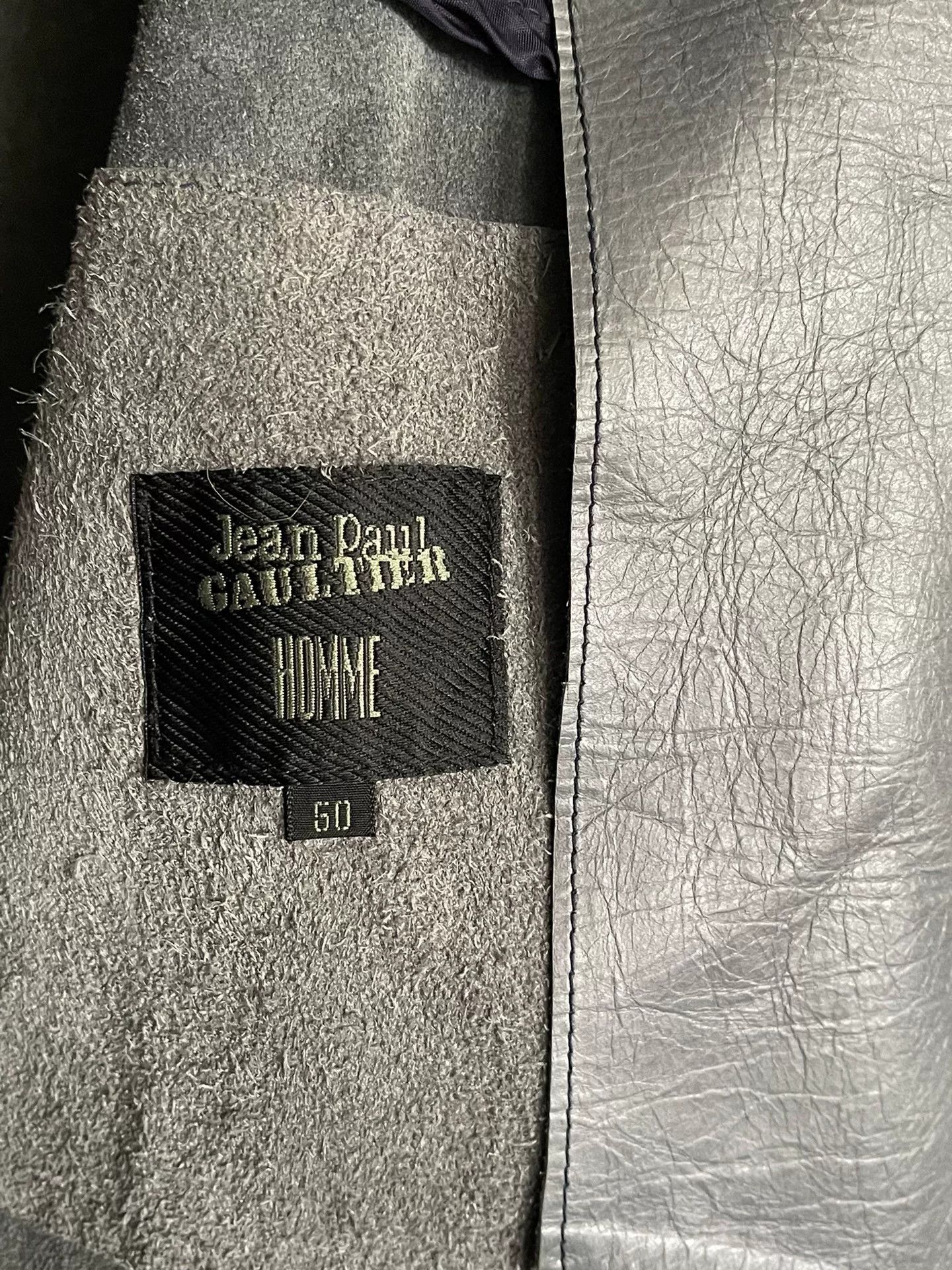 Jean Paul Gaultier Jean Paul Gaultier Leather Blazer Size US M / EU 48-50 / 2 - 9 Thumbnail