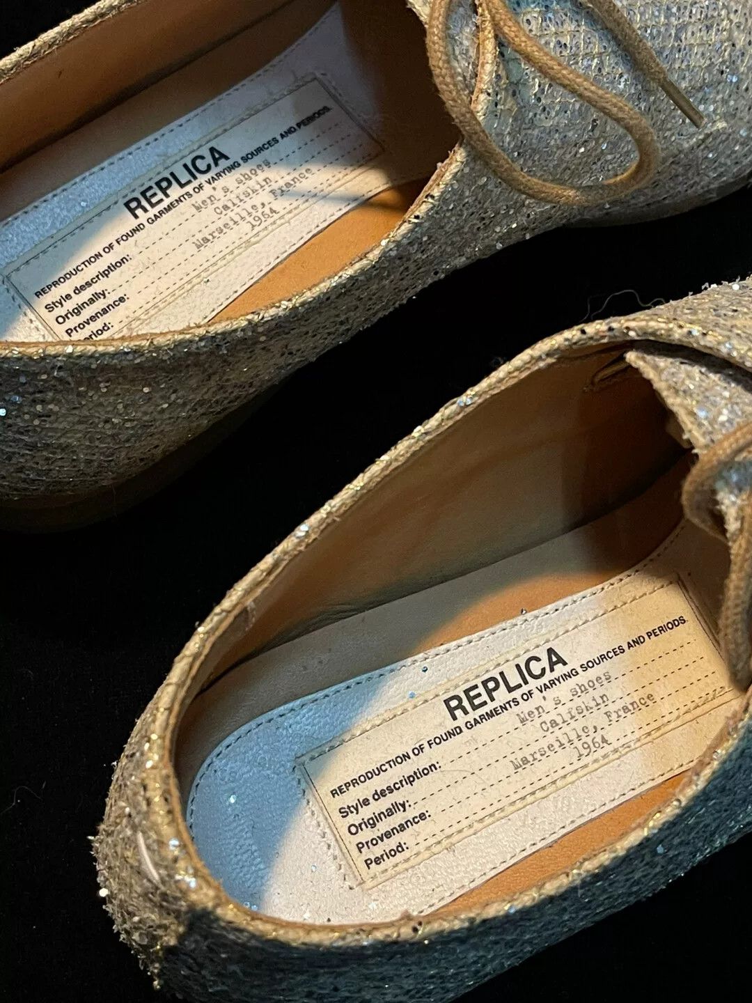 Maison Margiela Maison Margiela Sequin Derby Shoes Size US 6 / IT 36 - 6 Thumbnail