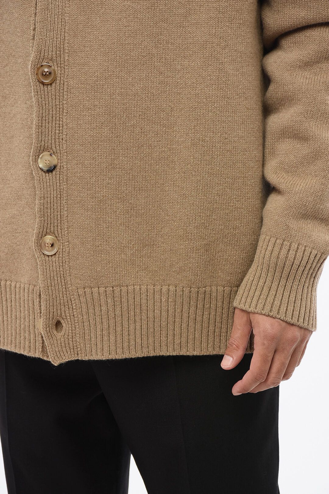 Maison Margiela MM10 Wool Cardigan with V-Neck Size US XS / EU 42 / 0 - 3 Thumbnail