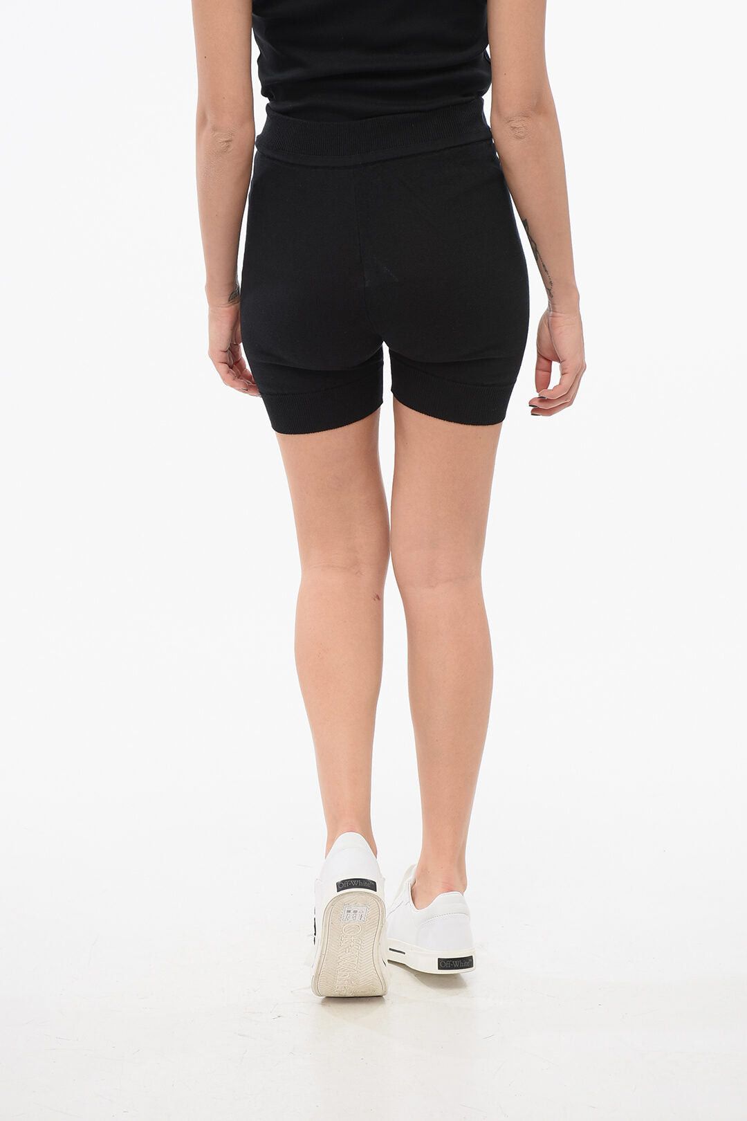Knit Shorts BEA With Embroidered Logo