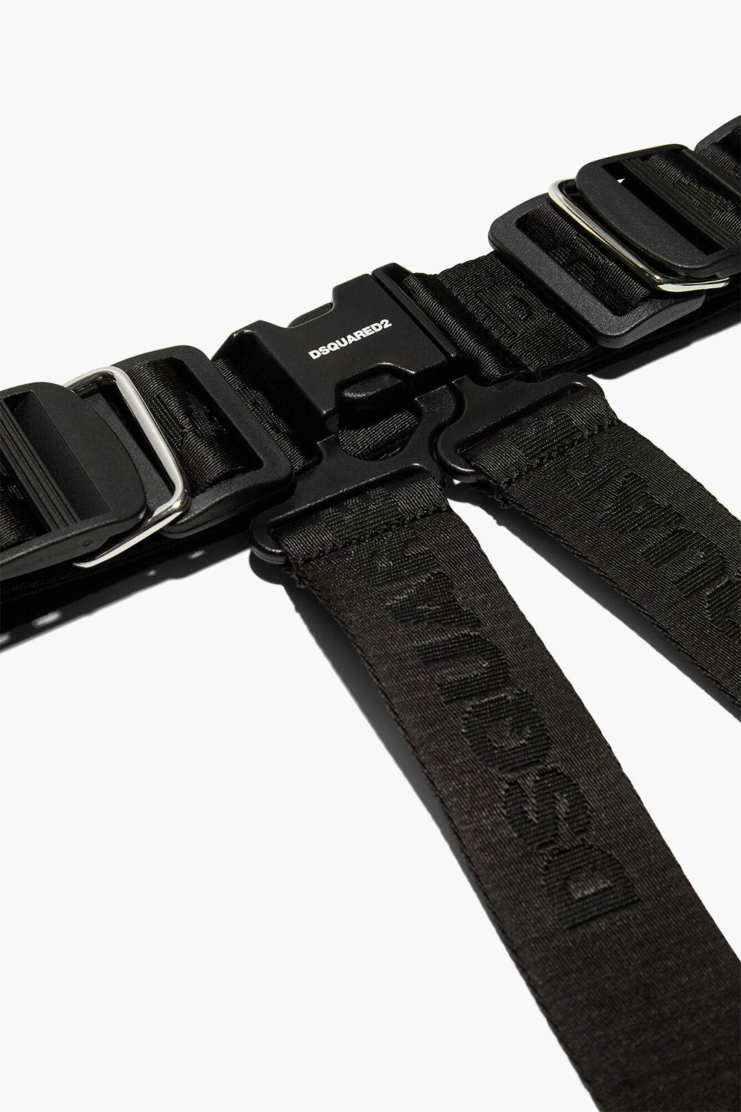 Dsquared2 Harness Belt TAPE in Logo Fabric Size ONE SIZE - 4 Thumbnail