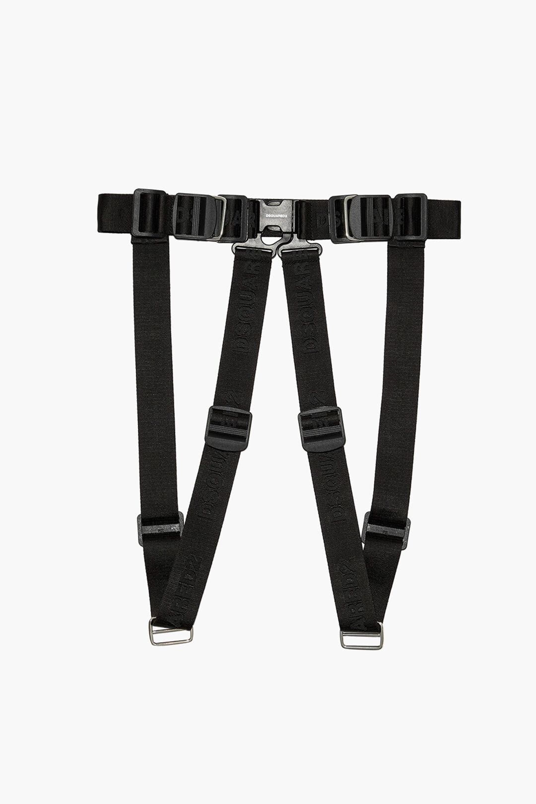Dsquared2 Harness Belt TAPE in Logo Fabric Size ONE SIZE - 2 Thumbnail