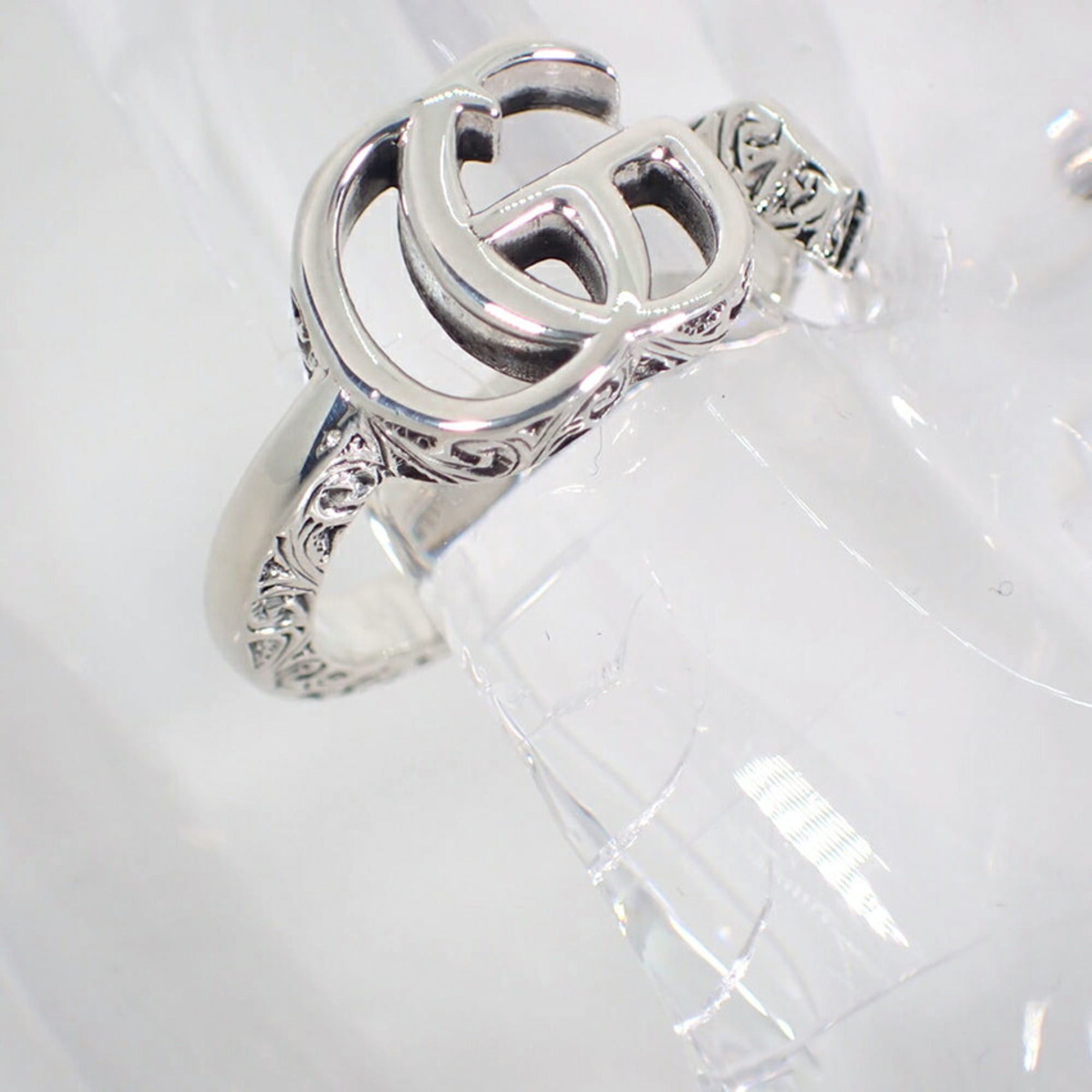 Gucci GUCCI 925 Double G Arabesque Ring, size 18 Size ONE SIZE - 8 Thumbnail