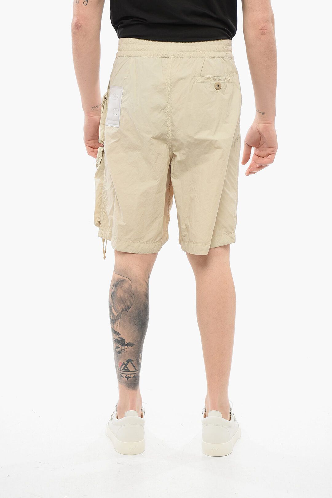 Ten C Solid-Color Nylon Cargo Shorts Size US 31 - 2 Thumbnail