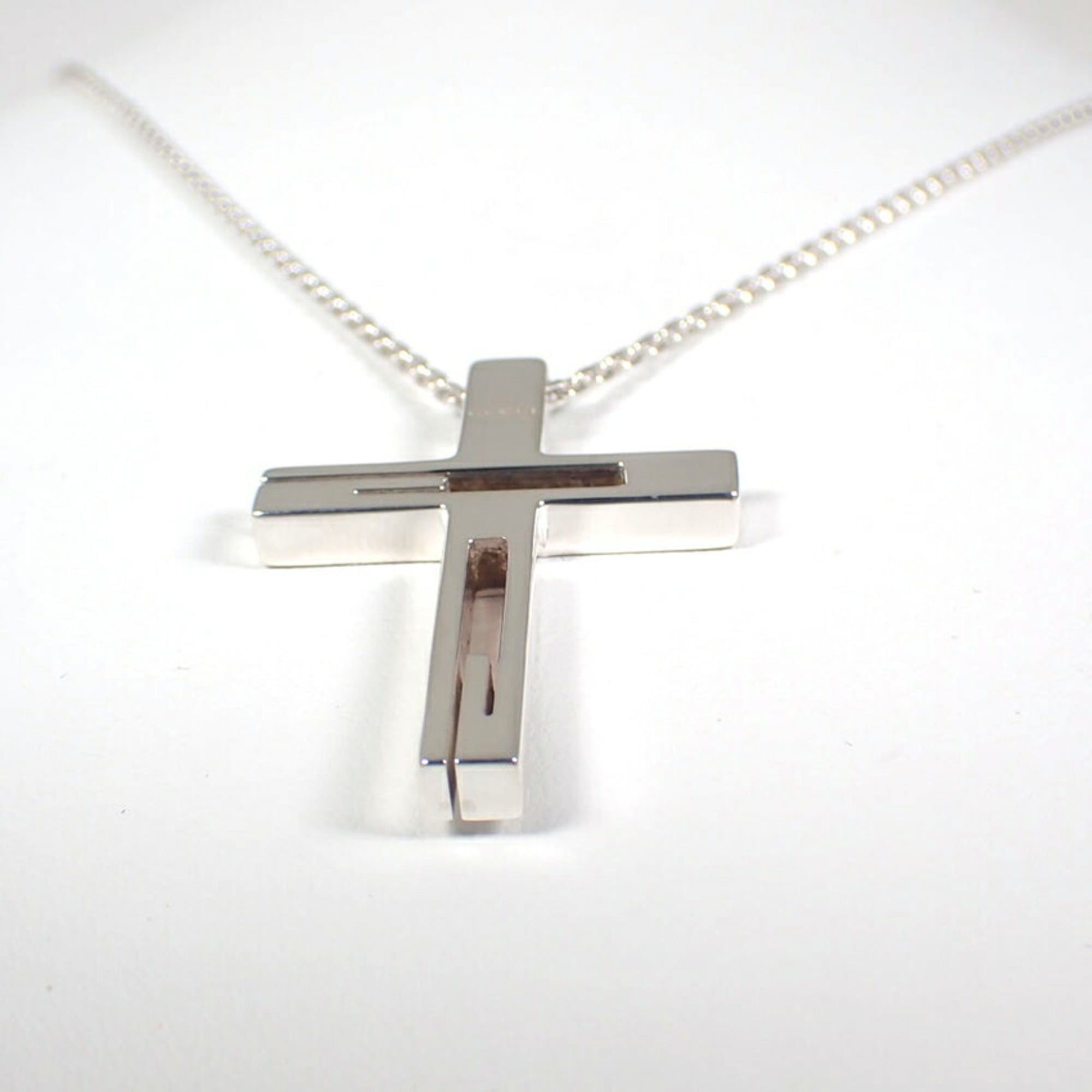Gucci GUCCI 925 Branded G Cross Necklace Pendant Size ONE SIZE - 5 Thumbnail