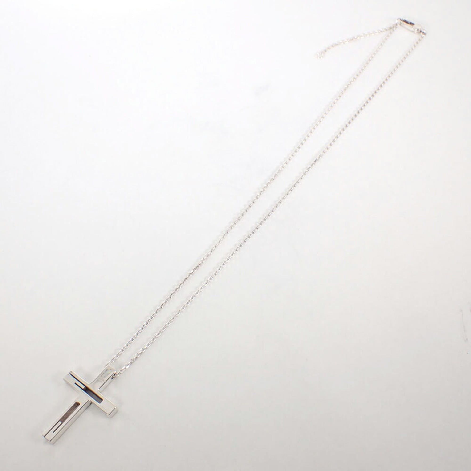 Gucci GUCCI 925 Branded G Cross Necklace Pendant Size ONE SIZE - 6 Thumbnail