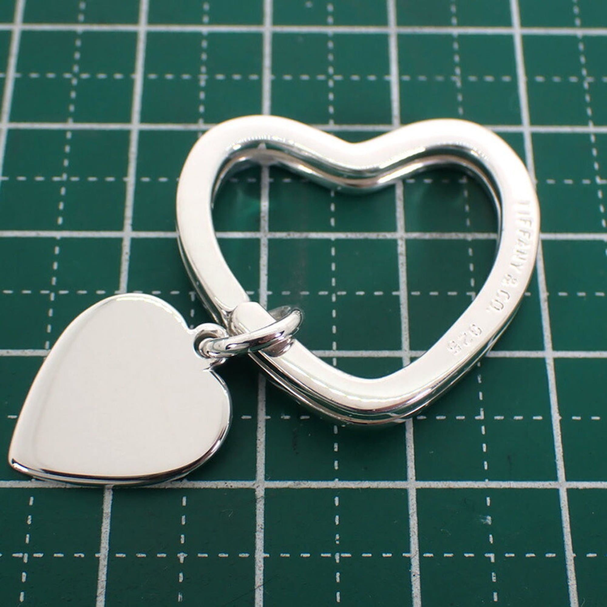 Tiffany & Co. TIFFANY 925 Heart Key Ring Size ONE SIZE - 8 Thumbnail