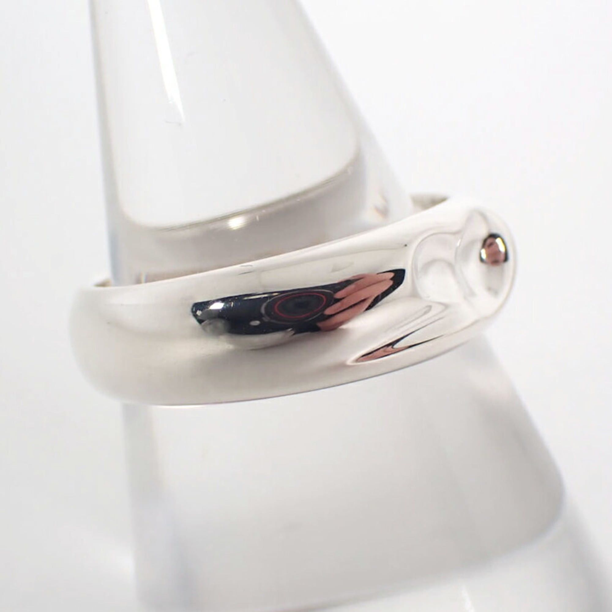 Tiffany & Co. TIFFANY 925 Carved Heart Ring, size 14 Size ONE SIZE - 3 Thumbnail