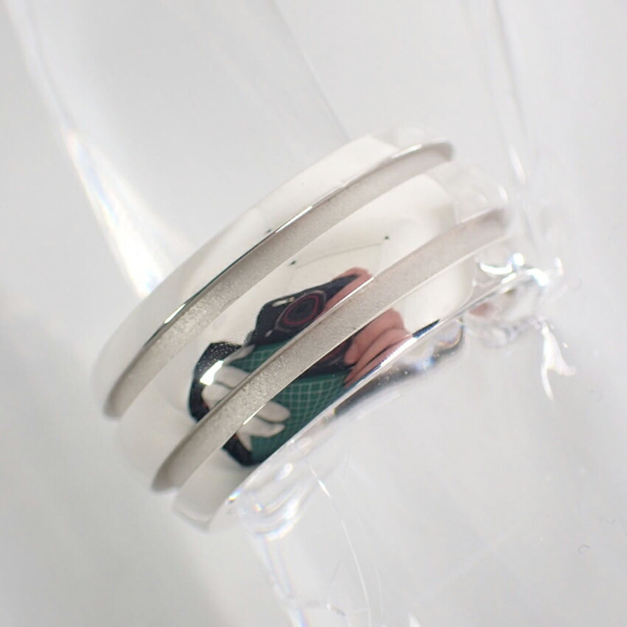 Tiffany & Co. TIFFANY 925 750 Grooved Double Line Ring, Size 11 Size ONE SIZE - 5 Thumbnail