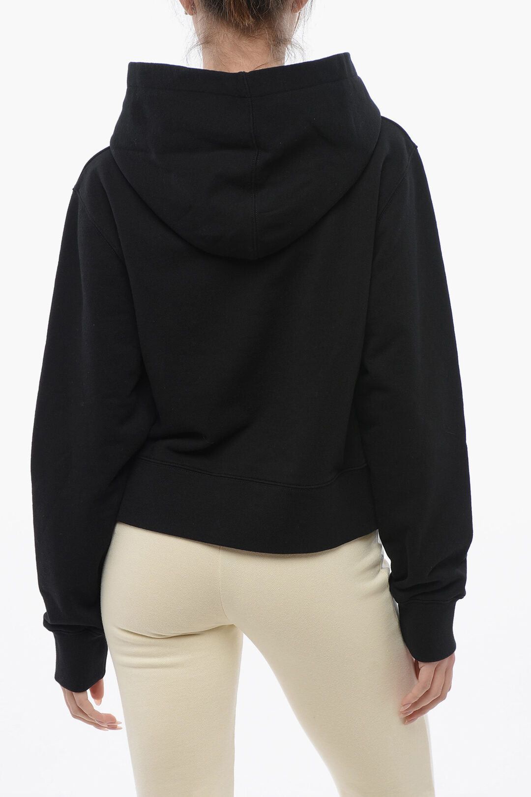 Palm Angels Brushed Cotton Hooded Sweatshirt with Embroidered Logo Size L / US 10 / IT 46 - 2 Thumbnail