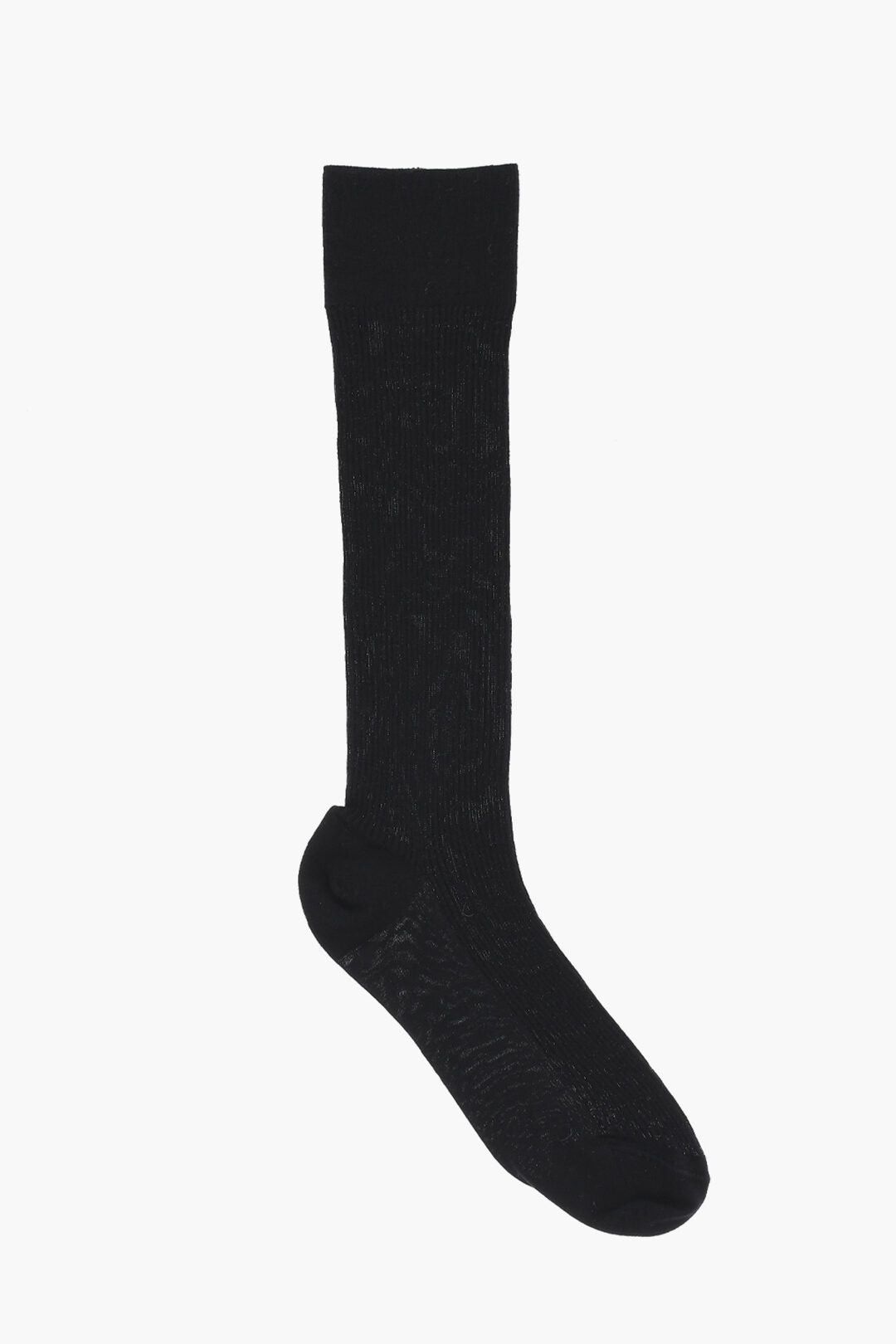 Dior Long Wool Socks with Embroidery Size ONE SIZE - 3 Thumbnail
