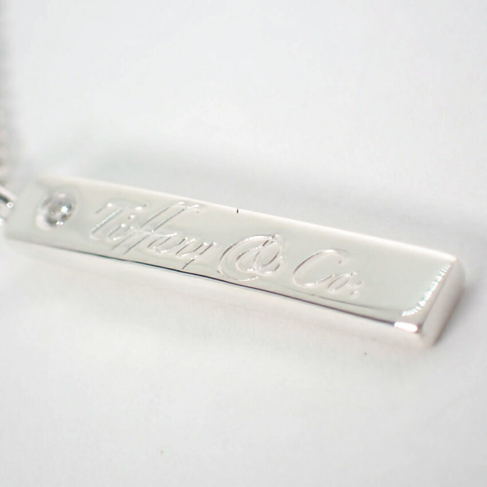 Tiffany & Co. TIFFANY 925 Notes Diamond Pendant Necklace Size ONE SIZE - 8 Thumbnail