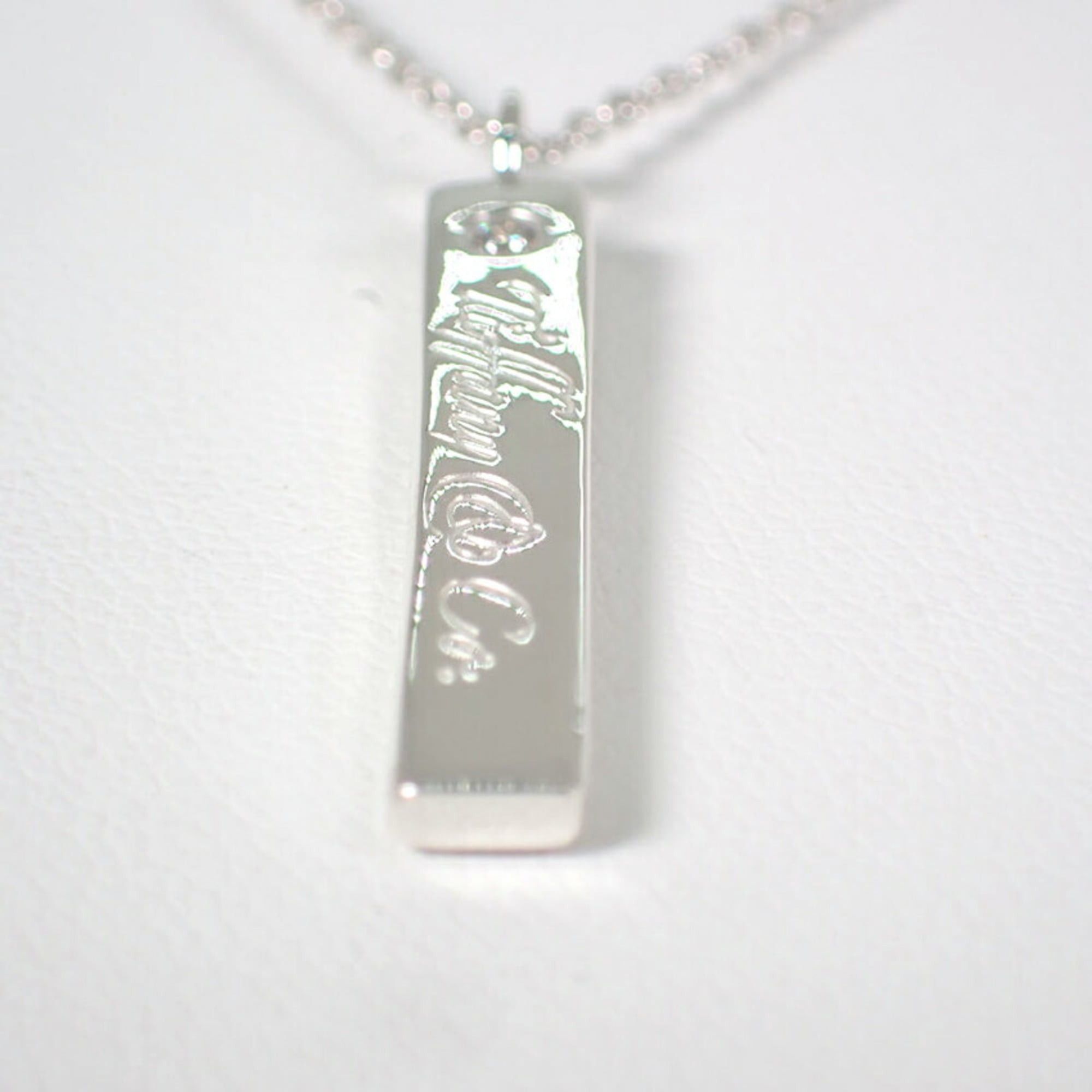 Tiffany & Co. TIFFANY 925 Notes Diamond Pendant Necklace Size ONE SIZE - 6 Thumbnail
