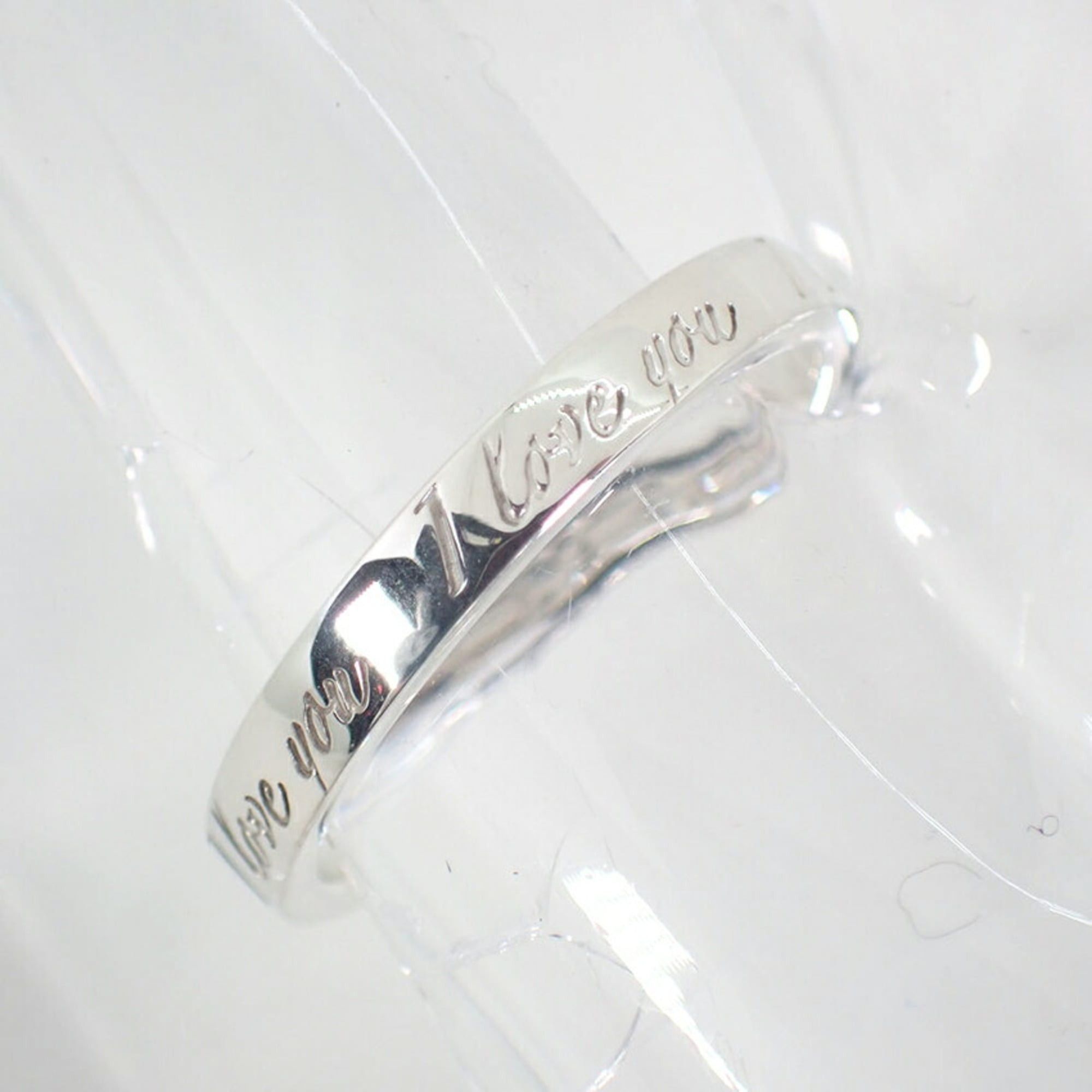 Tiffany & Co. TIFFANY 925 Notes Narrow I Love You Ring, Size 12 Size ONE SIZE - 6 Thumbnail