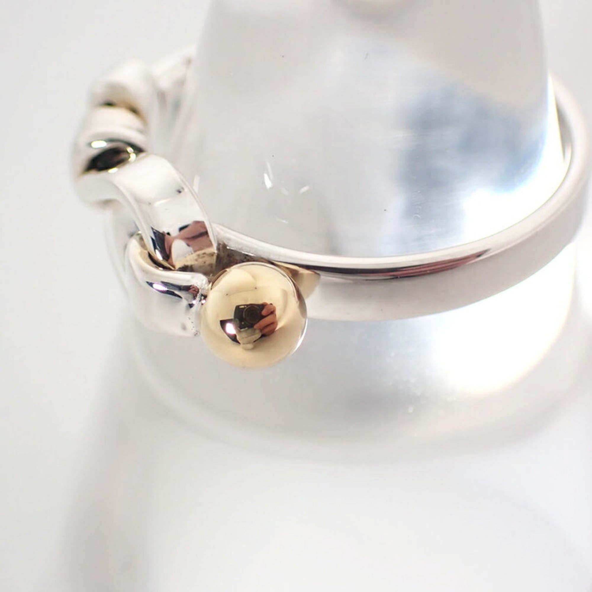 Tiffany & Co. TIFFANY 925 750 Hook & Eye Ring, Size 11 Size ONE SIZE - 4 Thumbnail