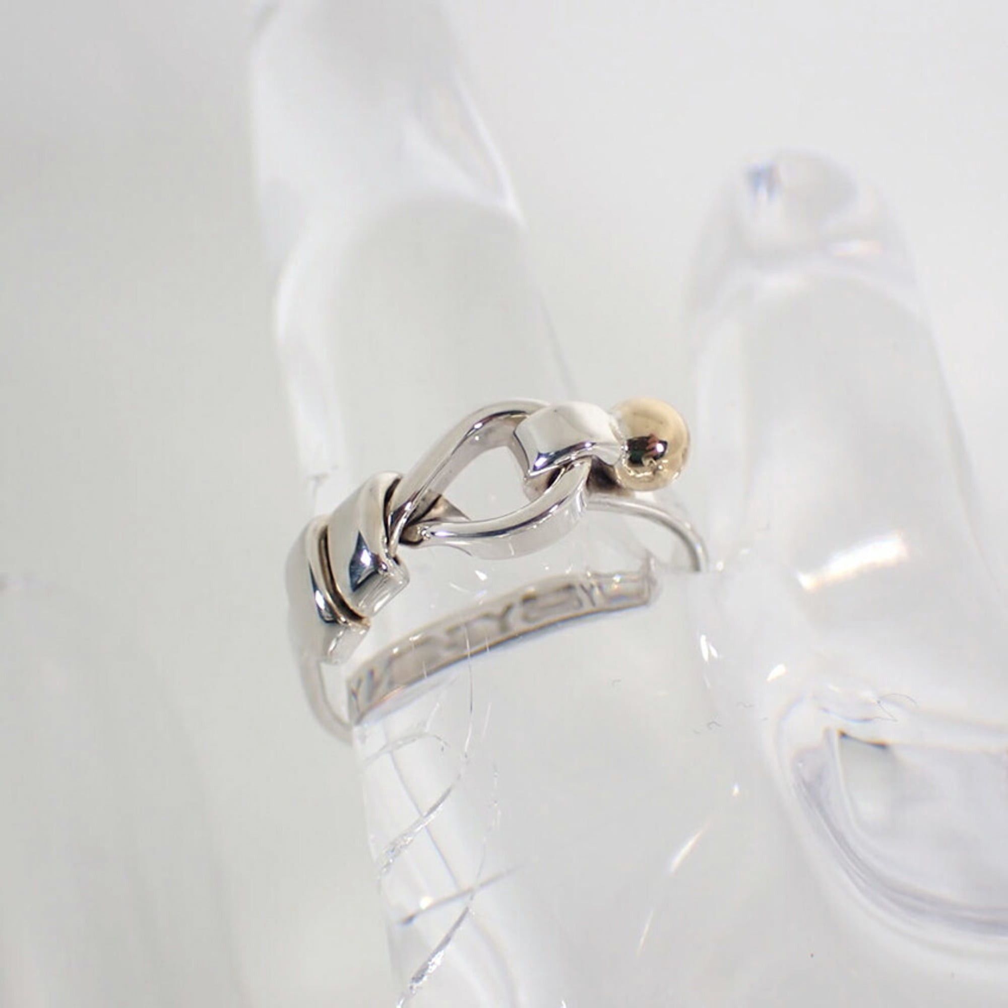 Tiffany & Co. TIFFANY 925 750 Hook & Eye Ring, Size 11 Size ONE SIZE - 8 Thumbnail