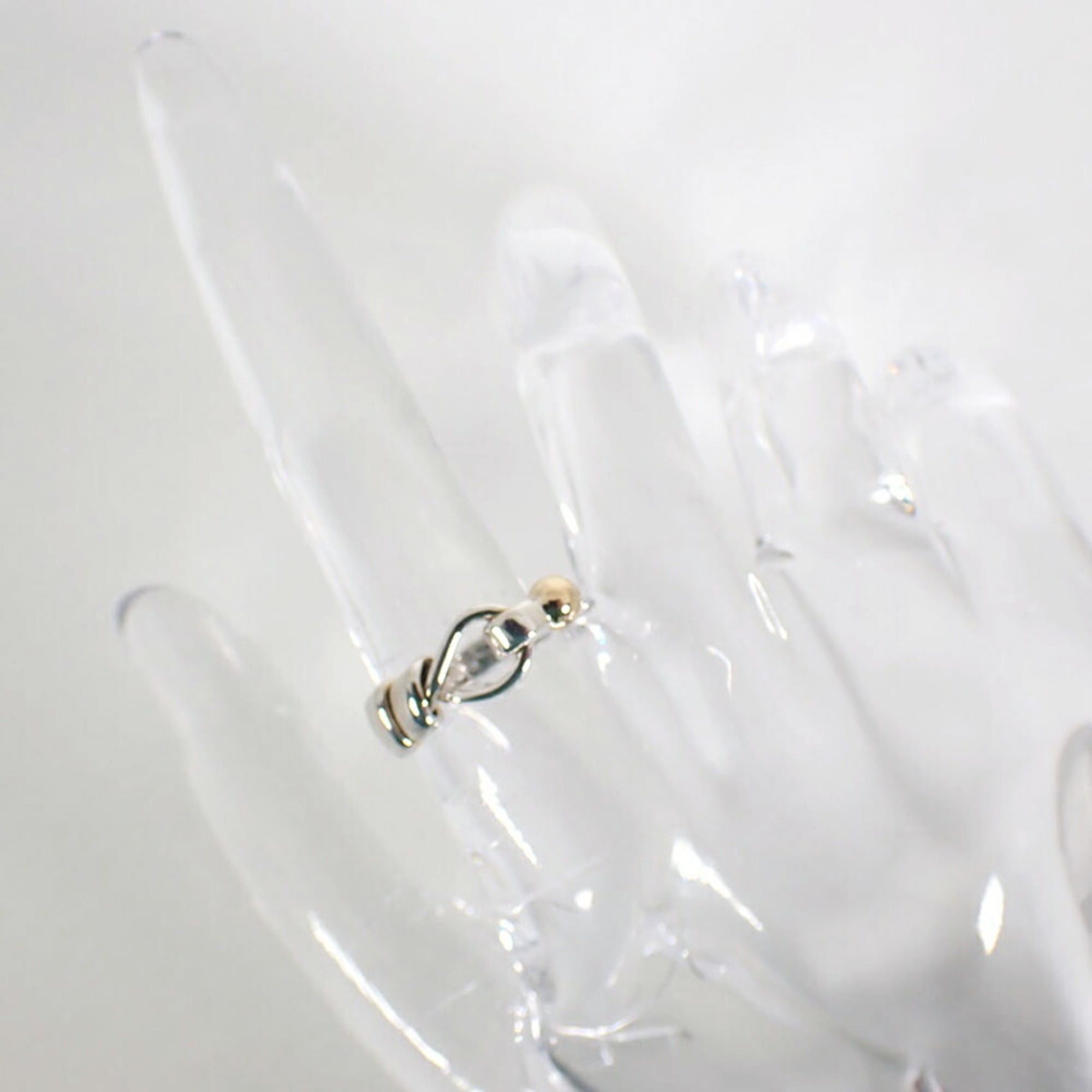 Tiffany & Co. TIFFANY 925 750 Hook & Eye Ring, Size 11 Size ONE SIZE - 5 Thumbnail