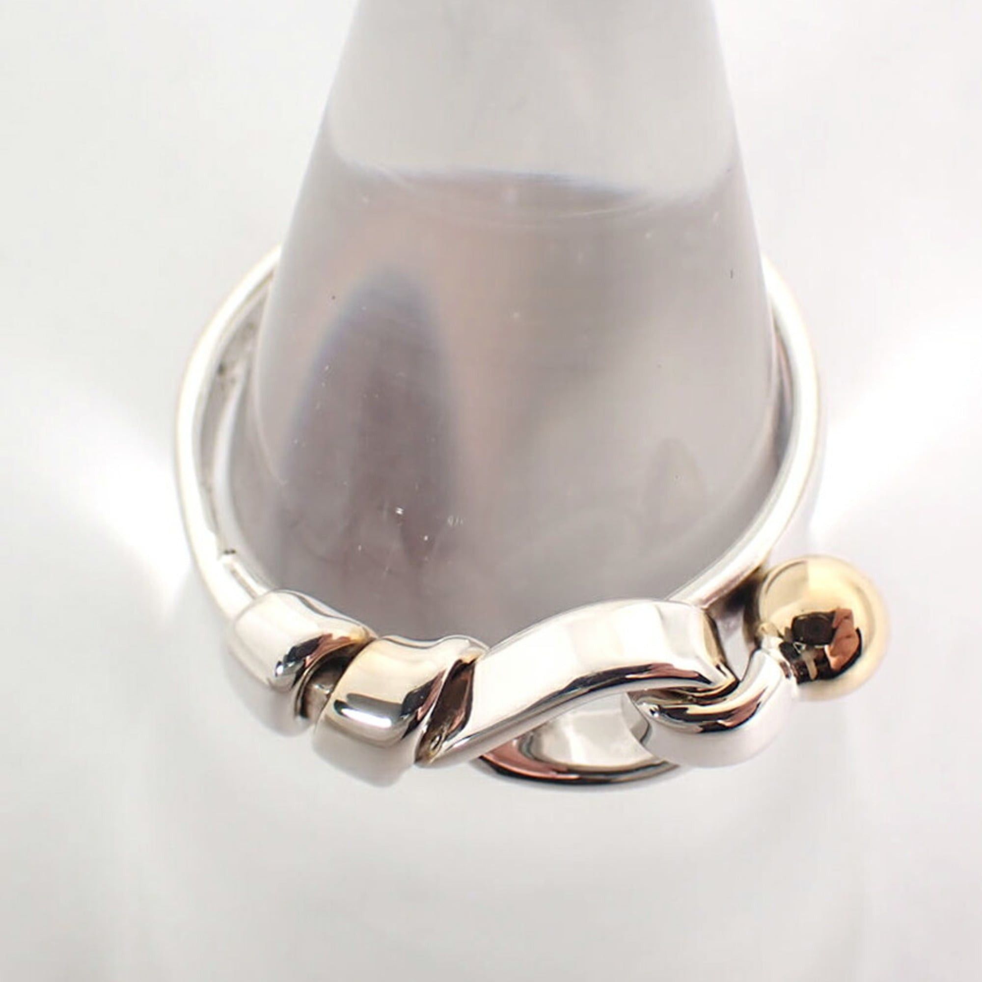 Tiffany & Co. TIFFANY 925 750 Hook & Eye Ring, Size 11 Size ONE SIZE - 9 Thumbnail