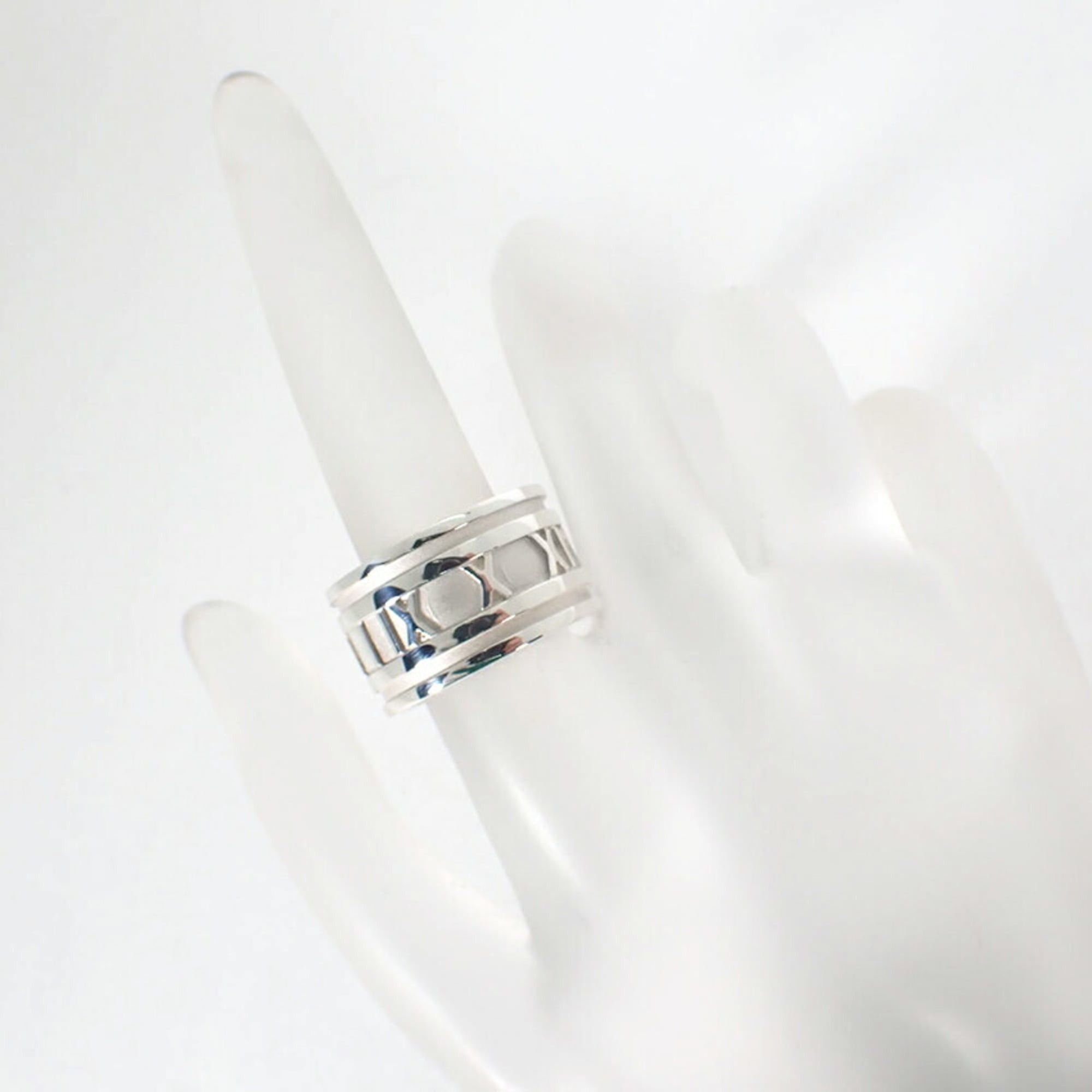 Tiffany & Co. TIFFANY 925 Atlas Wide Ring, size 14.5 Size ONE SIZE - 5 Thumbnail