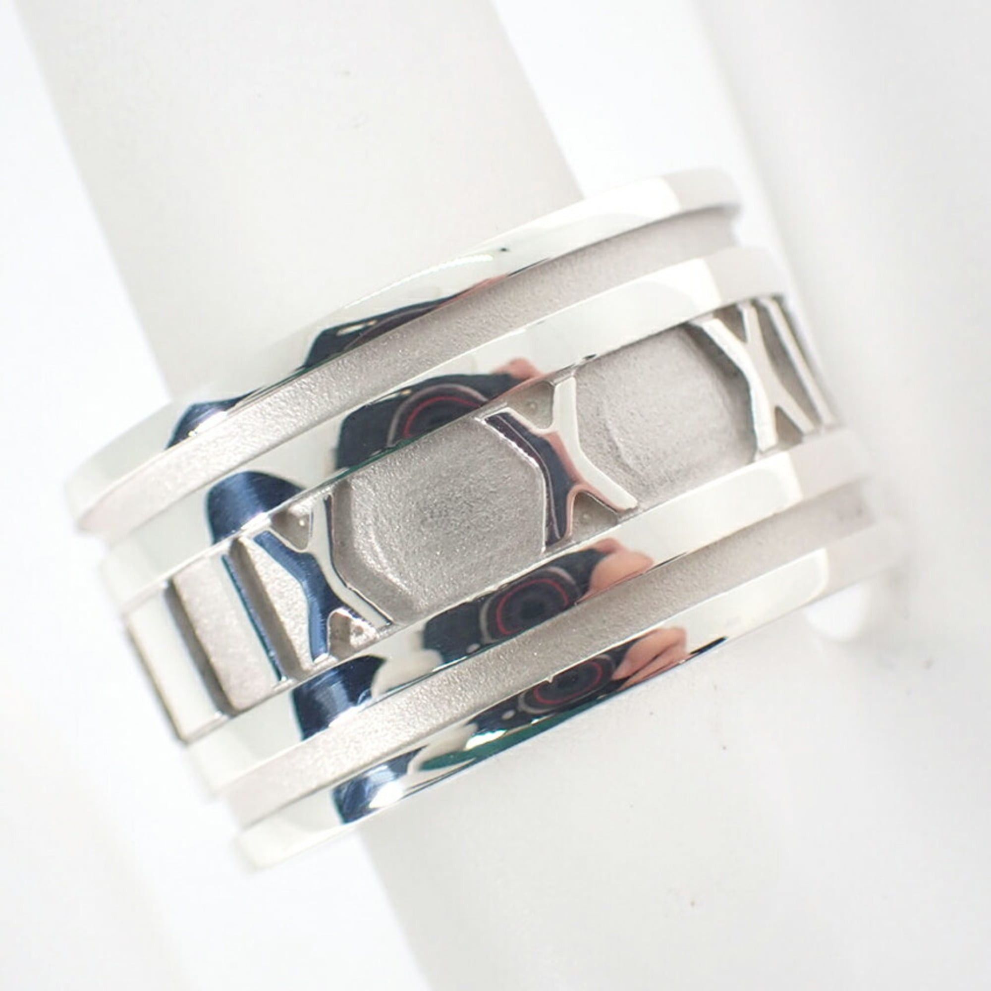 Tiffany & Co. TIFFANY 925 Atlas Wide Ring, size 14.5 Size ONE SIZE - 6 Thumbnail