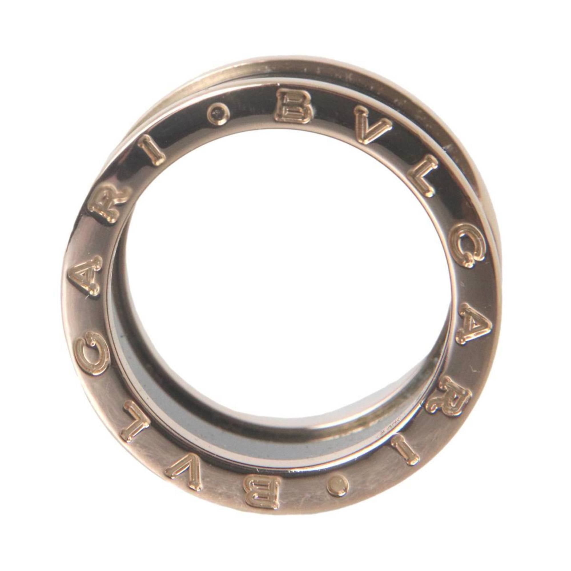Bvlgari BVLGARI B-ZERO1 4-Band Ceramic Ring, 18K Gold with PG and Ceramic, #54, Size 13, Ring Width 12mm, Weight 9.7g Size ONE SIZE - 7 Thumbnail