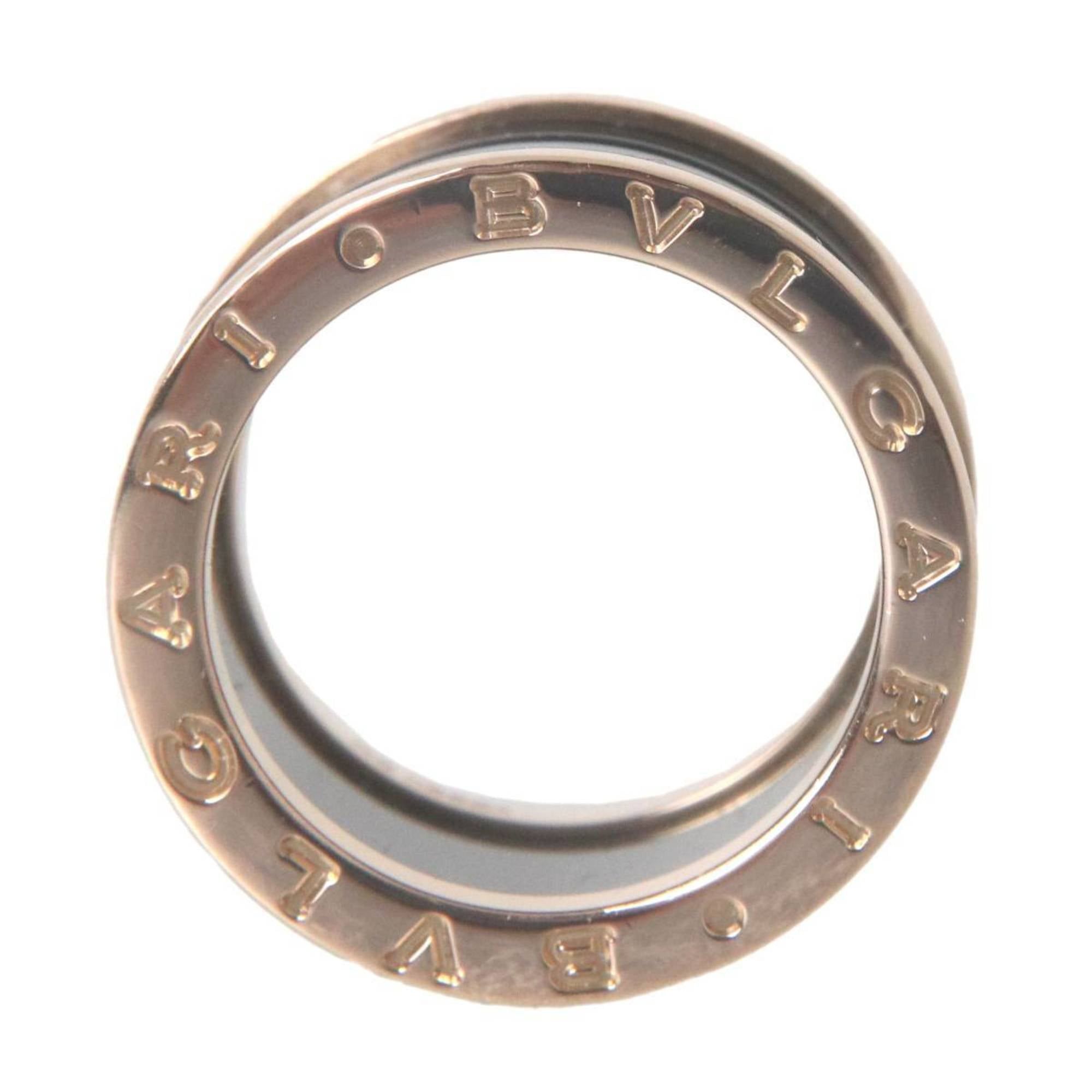 Bvlgari BVLGARI B-ZERO1 4-Band Ceramic Ring, 18K Gold with PG and Ceramic, #54, Size 13, Ring Width 12mm, Weight 9.7g Size ONE SIZE - 8 Thumbnail