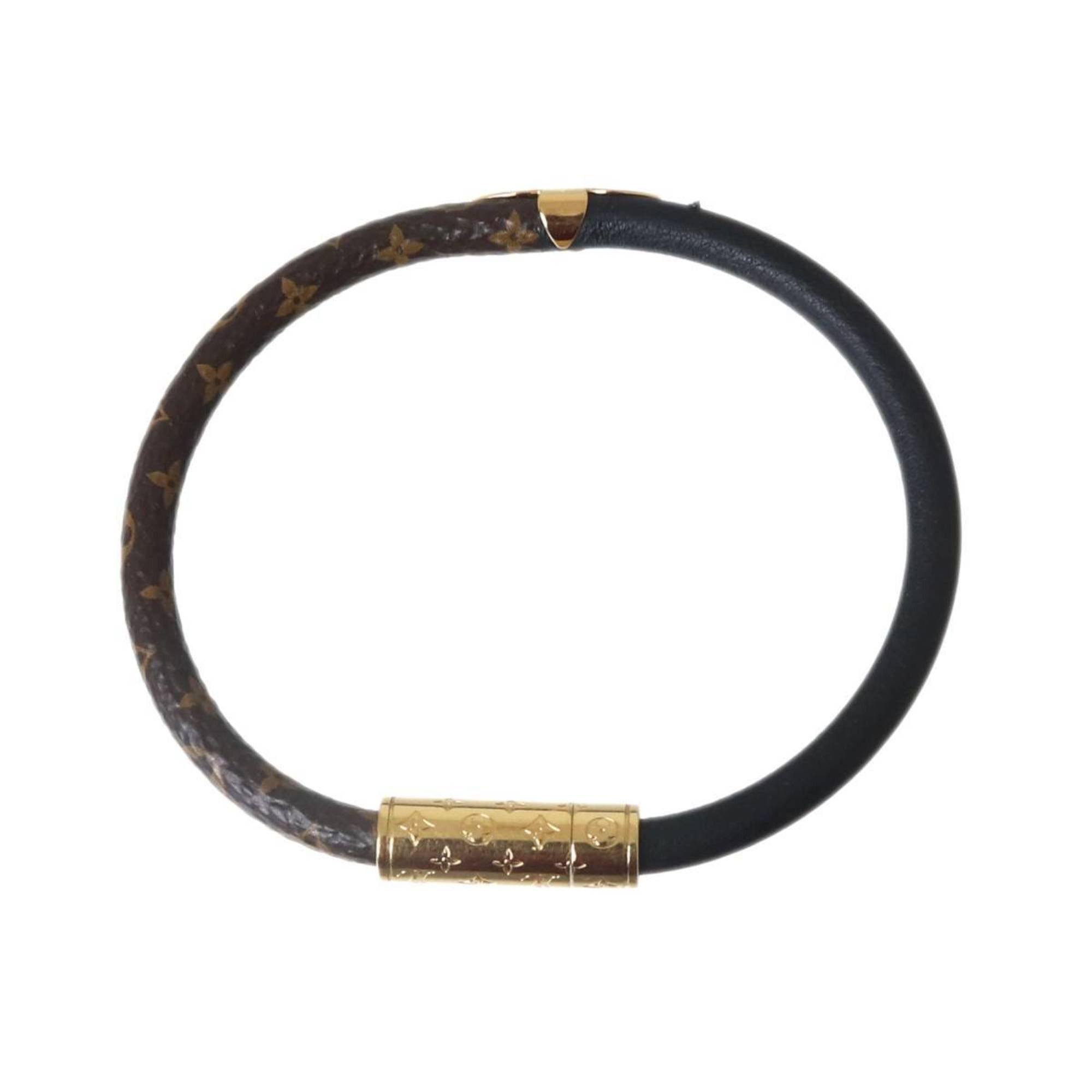 Louis Vuitton Louis Vuitton Daily Condensal Monogram Brasslet in and Black, M6431F BC1201 Size ONE SIZE - 2 Thumbnail