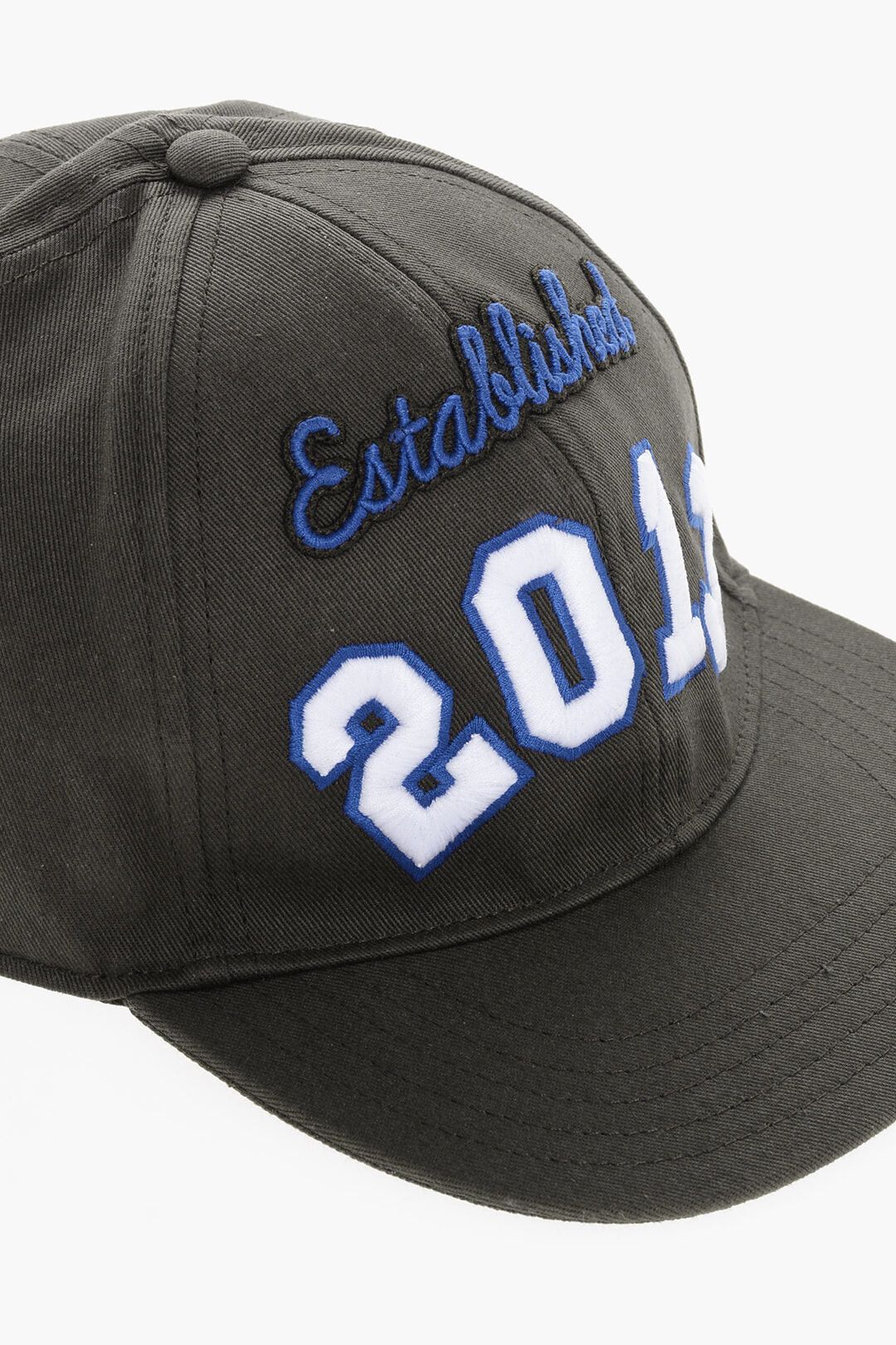 Off-White Twill Cotton Embroidered Baseball Cap Size ONE SIZE - 3 Thumbnail