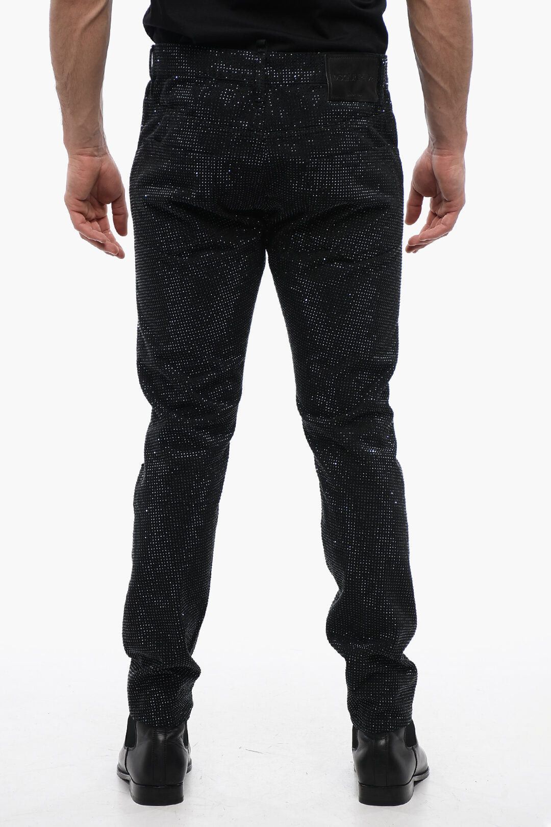 Dsquared2 Jeans with All-Over Strass Size US 29 - 2 Thumbnail